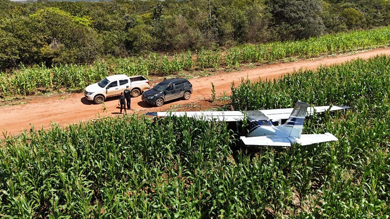 Envolvidos em queda de aeronave em Tangará da Serra são presos com armas e mais de 600 munições