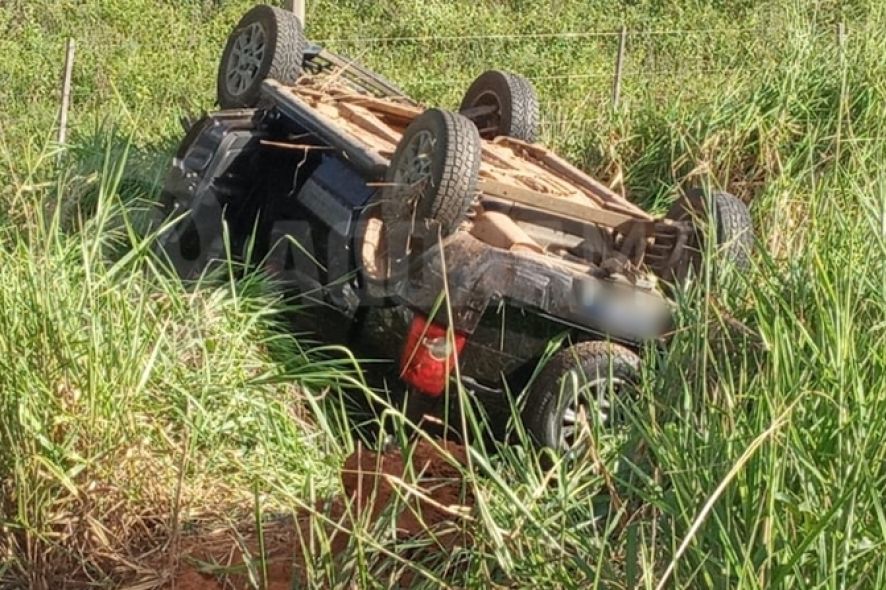 Idosa de 75 anos morre após capotamento de veículo em rodovia de Mato Grosso