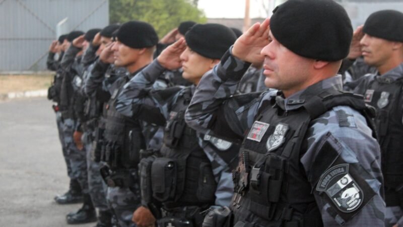 Polícia Militar realiza formatura de 36 alunos em capacitação para patrulhamento tático