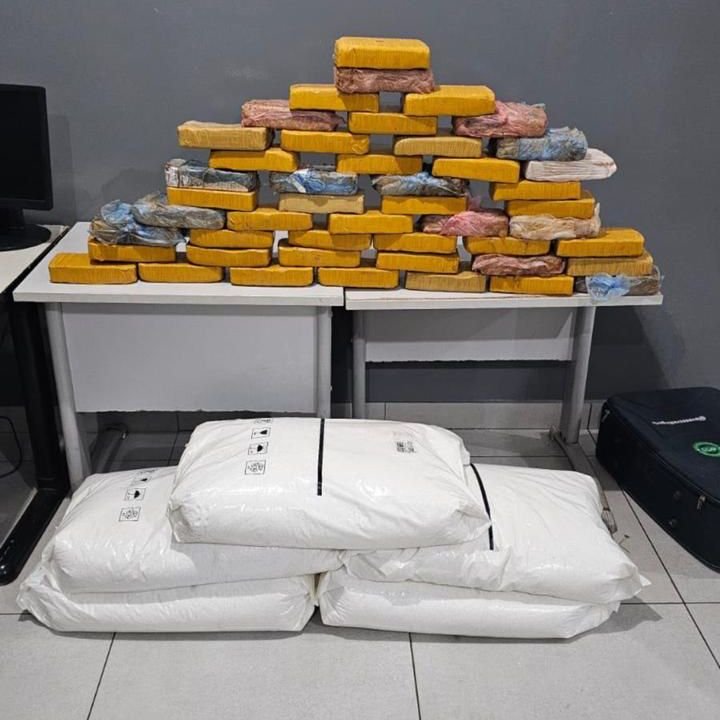 Bope apreende 50 quilos de pasta base de cocaína; prejuízo ao crime organizado é de R$ 950 mil