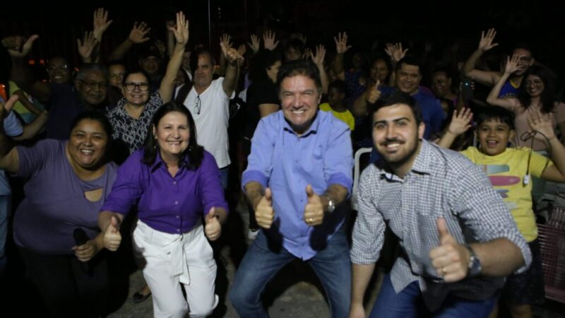 Moradores do grande Tijucal recebem Kennedy e Emanuelzinho para debater propostas para a comunidade