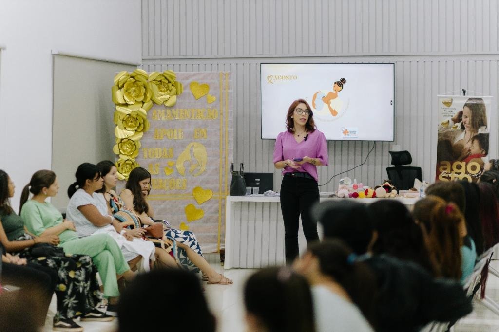 Hospital Regional de Sorriso promove encontro para incentivar o aleitamento materno