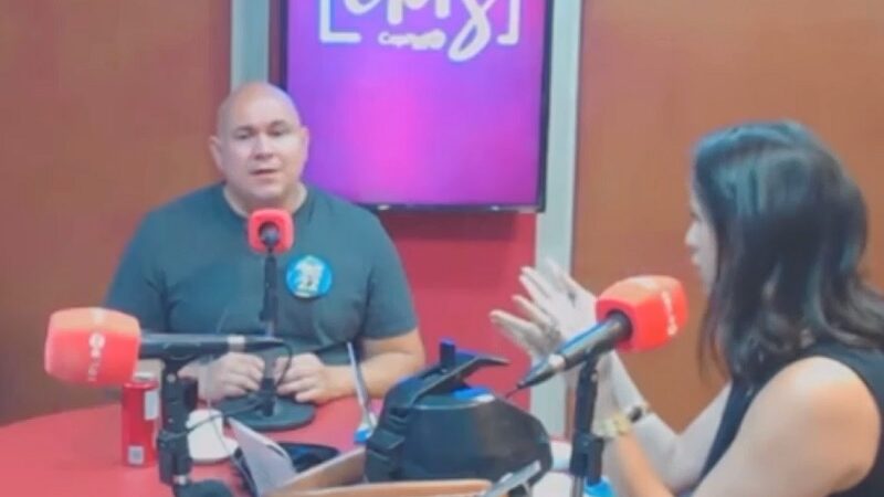 Candidato Abilio Brunini eleva tom em entrevista na Rádio Capital e assusta jornalista