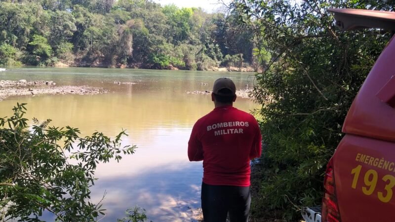 Bombeiros localizam corpo de homem que se afogou no Rio Teles Pires