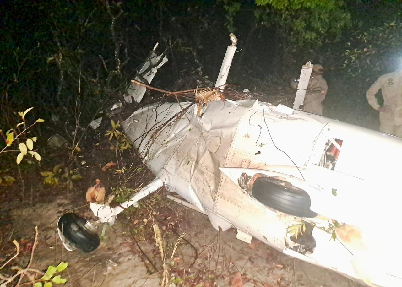 Corpo de Bombeiros Militar socorre vítimas de queda de aeronave em Cuiabá