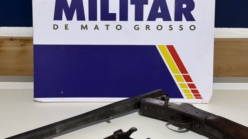 Polícia Militar prende homem que ameaçou clientes de bar com arma de fogo