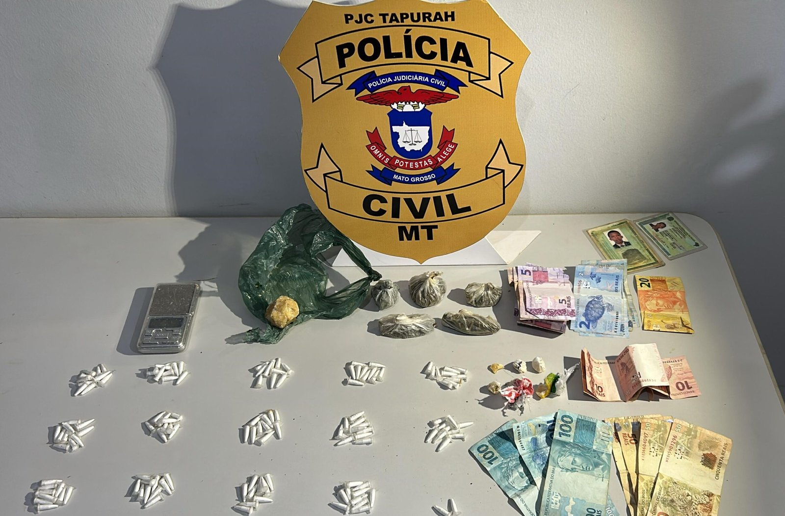 Traficante é preso em flagrante e boca de fumo é desarticulada pela Polícia Civil