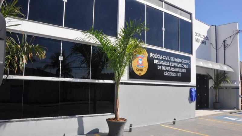 Polícia Civil prende suspeito de perseguir e ameaçar a ex-mulher em Cáceres