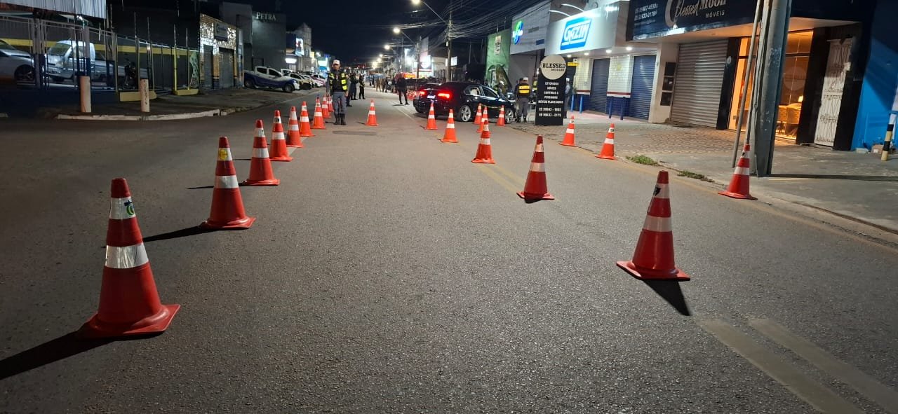 Operação Lei Seca prende 9 condutores por embriaguez e posse ilegal de droga em Cuiabá