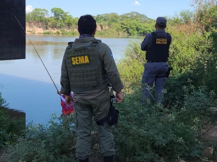 Sema reforça fiscalização nos rios de MT durante a reta final da Piracema