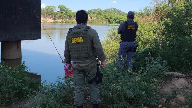 Sema reforça fiscalização nos rios de MT durante a reta final da Piracema